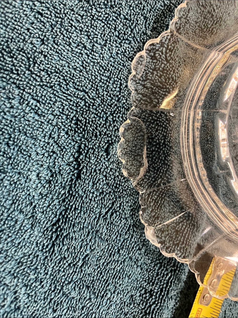 Crystal serving dish - Picture 3 of 3